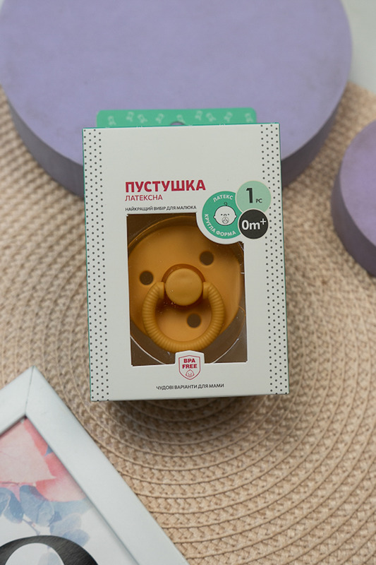 Пустушка латексна 400-037